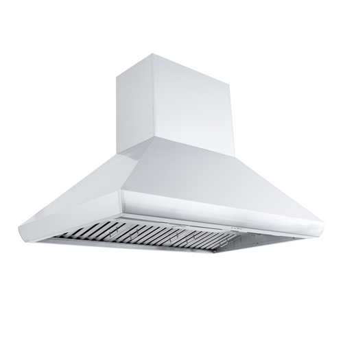 Proline PLJI 109 - Ducted Island Range Hood, 1200 CFM | Stainless Steel Finish - PLJI 109.36