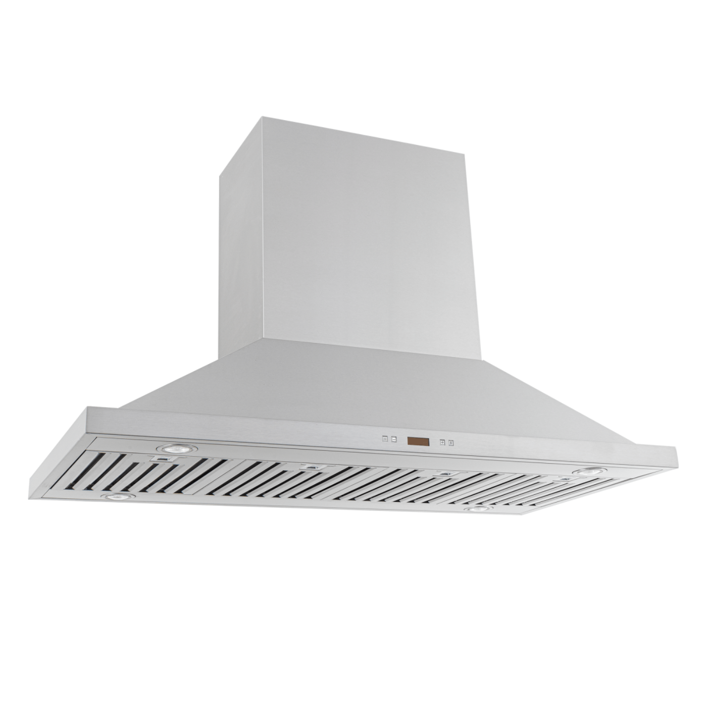 Proline PLFI 520 - Ducted Island Range Hood, 600/1100 CFM | Stainless Steel Finish - PLFI 520.24