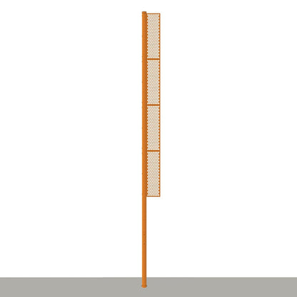 Jaypro Softball Foul Poles - 30' - (Professional) - SBFP-30