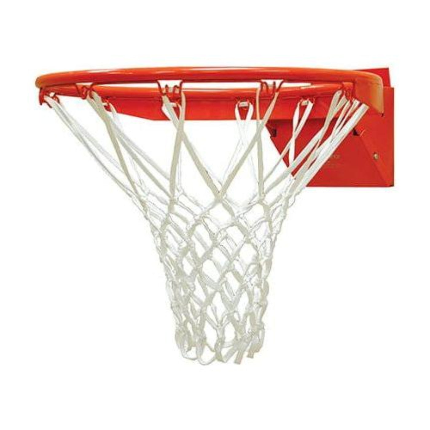 Jaypro Straight Post Basketball System (4-1/2" Pole with 4' Offset) 72"W x 42"H Perforated Steel Backboard - SPA4-PERF-SG