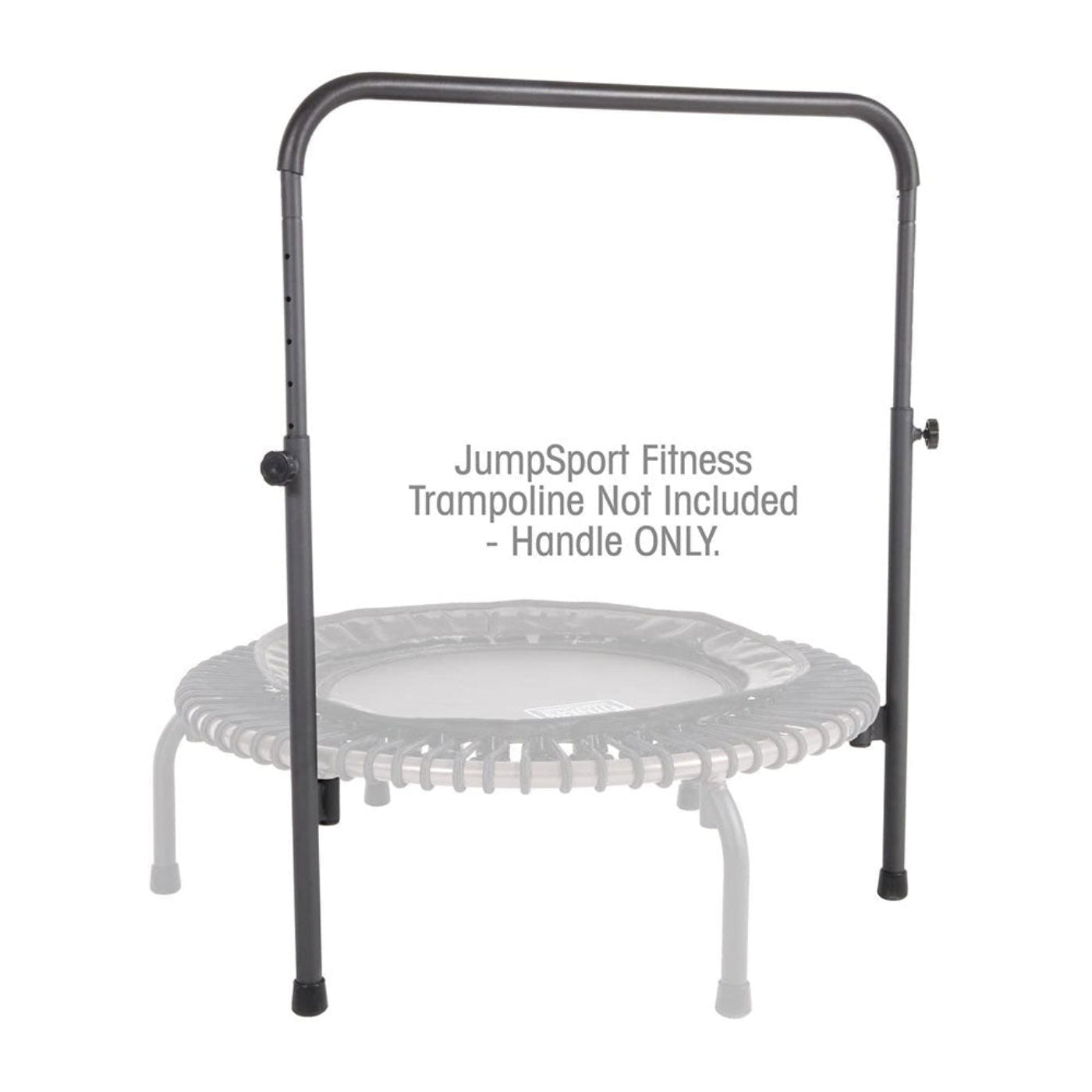 Disc-O-Bed JumpSport 350f Indoor Lightweight 39-Inch Trampoline and Handle Bar Accessory - 250144