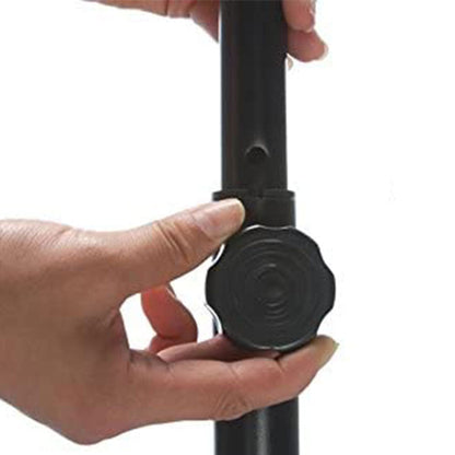 Disc-O-Bed JumpSport 220 Fitness Rebounder Mini Trampoline & Handle Bar Accessory, Black - 250093