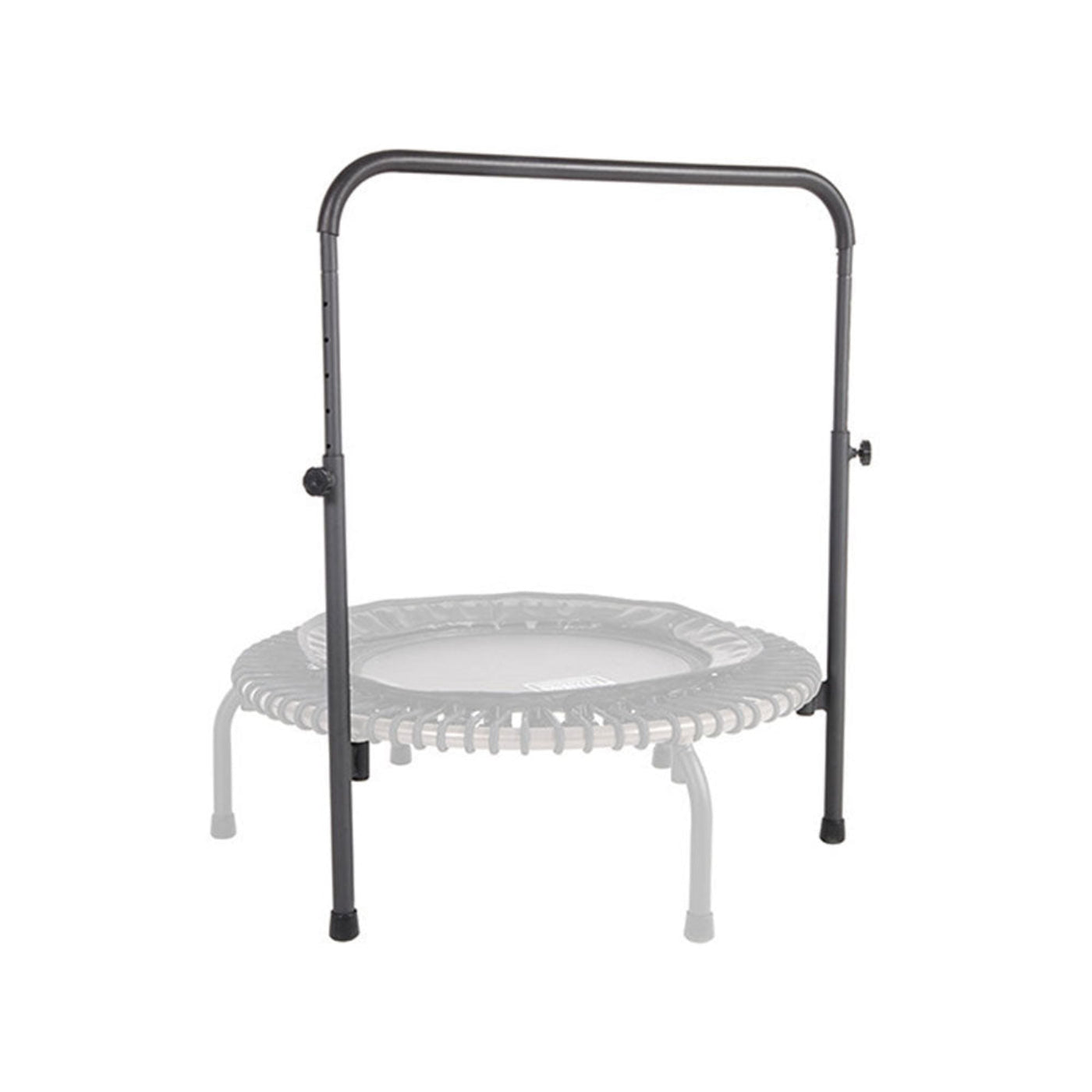 Disc-O-Bed JumpSport 350f Indoor Lightweight 39-Inch Trampoline and Handle Bar Accessory - 250144