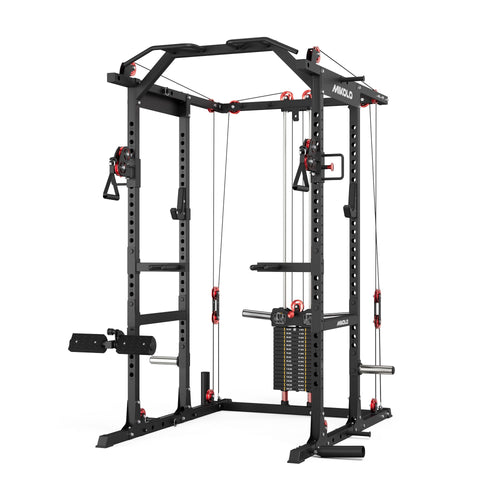 Mikolo Fitness K6-2.0 Elite All-in-One Trainer with Weight Stack - DM-K8-B-WS-S