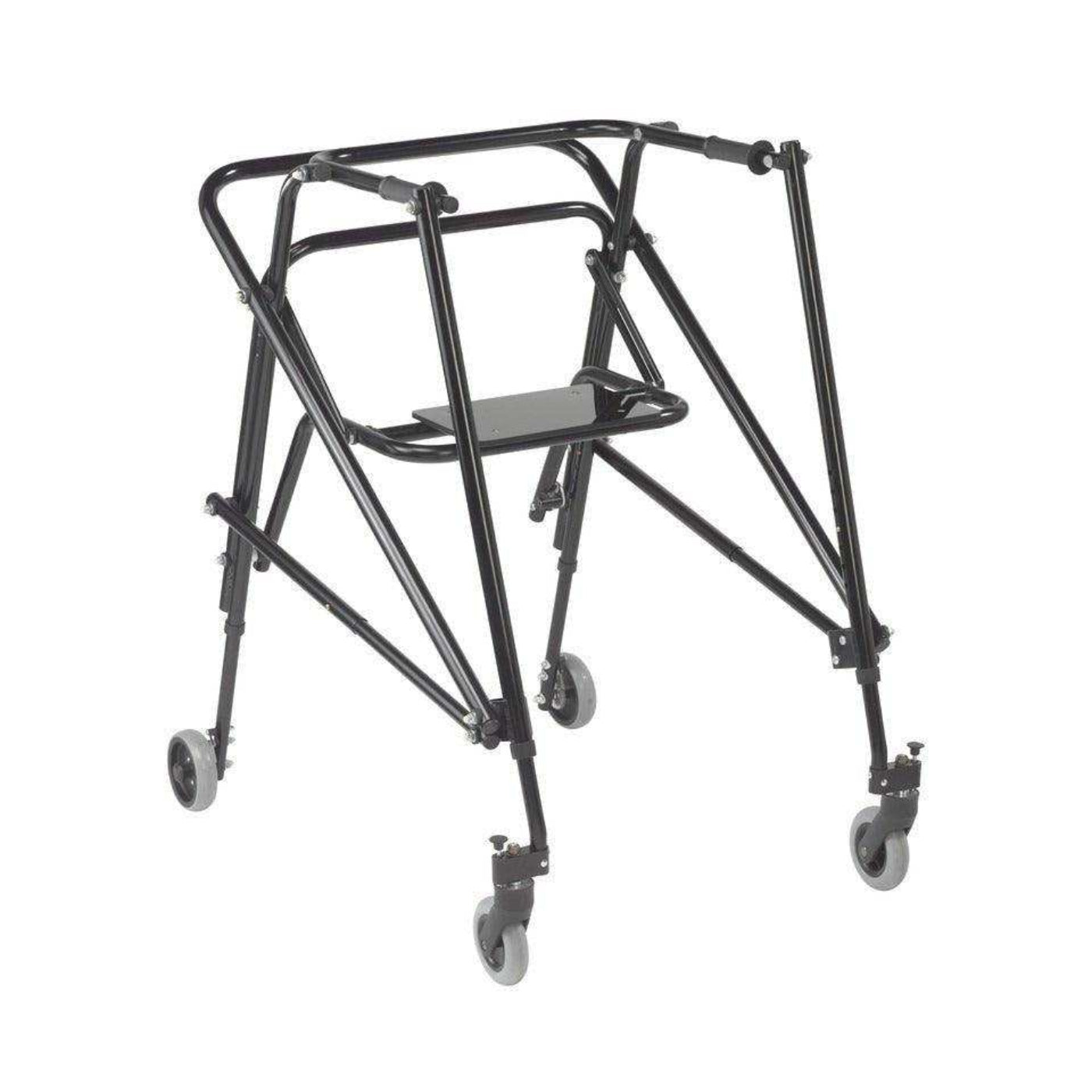 Drive Medical Nimbo 2G Lightweight Posterior Walker With Seat Black - XL - DM-KA5200S2GEB