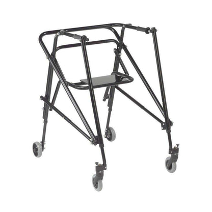 Drive Medical Nimbo 2G Lightweight Posterior Walker With Seat Black - XL - DM-KA5200S2GEB