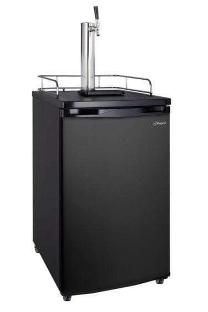 Kegco 20" Wide Kombucha Tap Black Kegerator - KOM19B-1NK