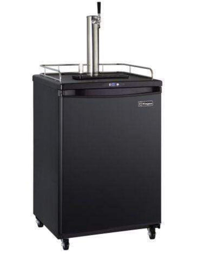 Kegco 24" Wide Cold Brew Coffee Tap Black Commercial/Residential Kegerator - ICZ163B-1NK