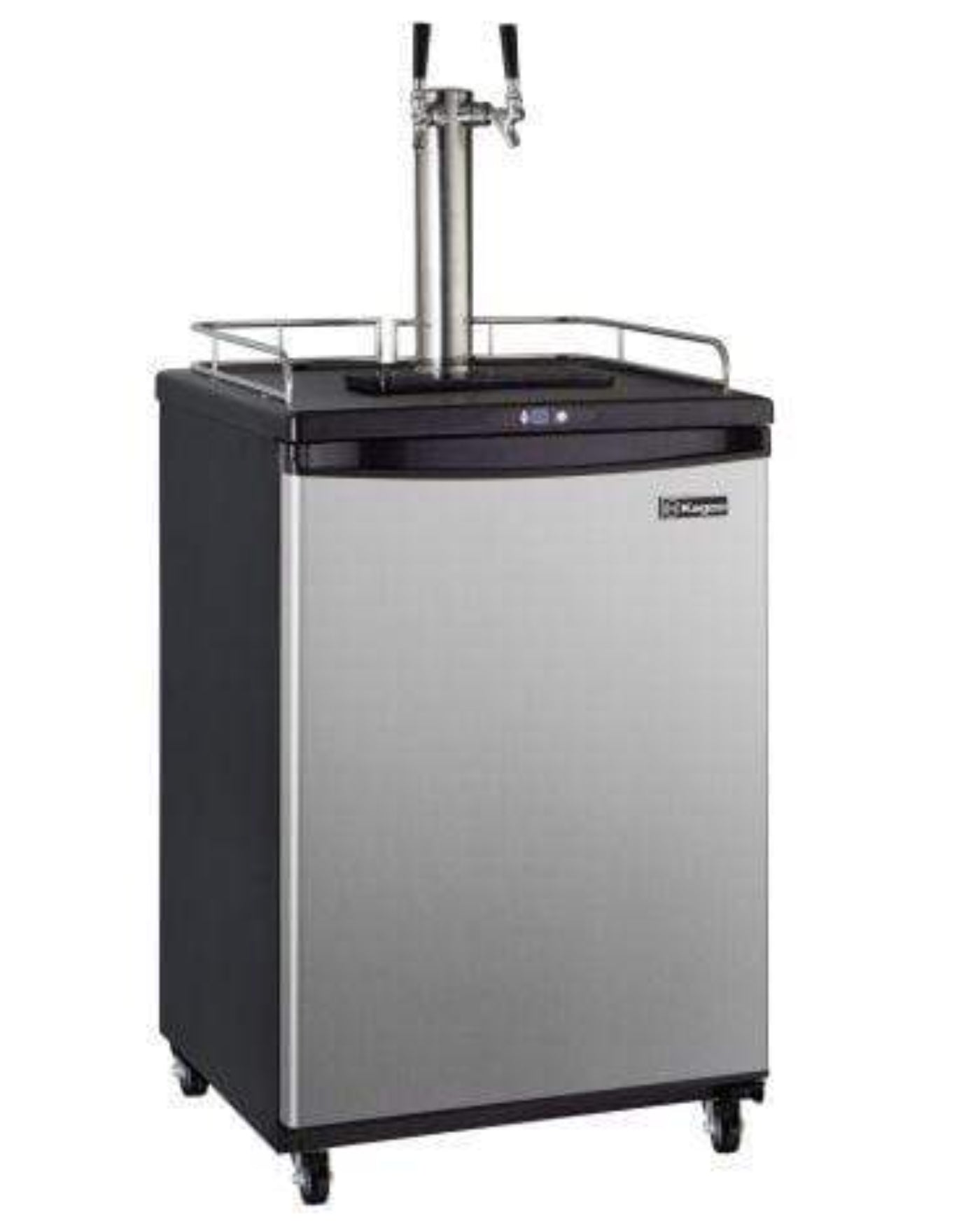 Kegco 24" Wide Cold Brew Coffee Single Stainless Steel Commercial/Residential Kegerator - ICZ163S-1NK