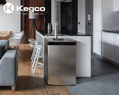 Kegco 20" Wide Tap Stainless Steel Kegerator - K199SS-1NK