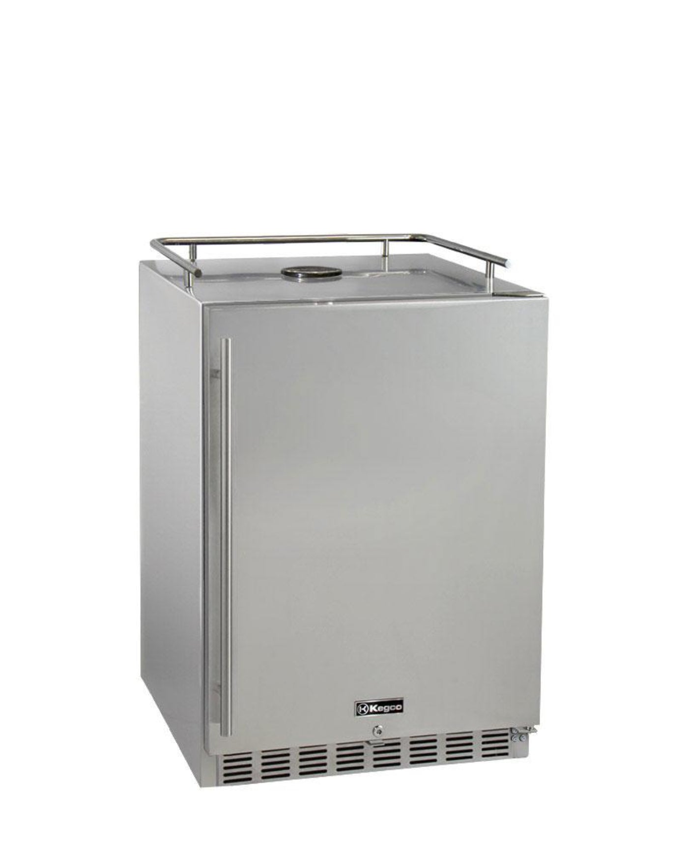 Kegco 24" Wide All Stainless Steel Commercial Built-In Kegerator - Cabinet Only - HK-38-SS