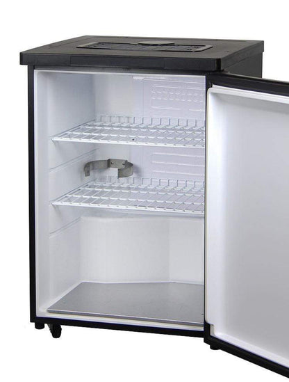 Kegco 24" Wide Black Kegerator - Cabinet Only - MDK-209B-01