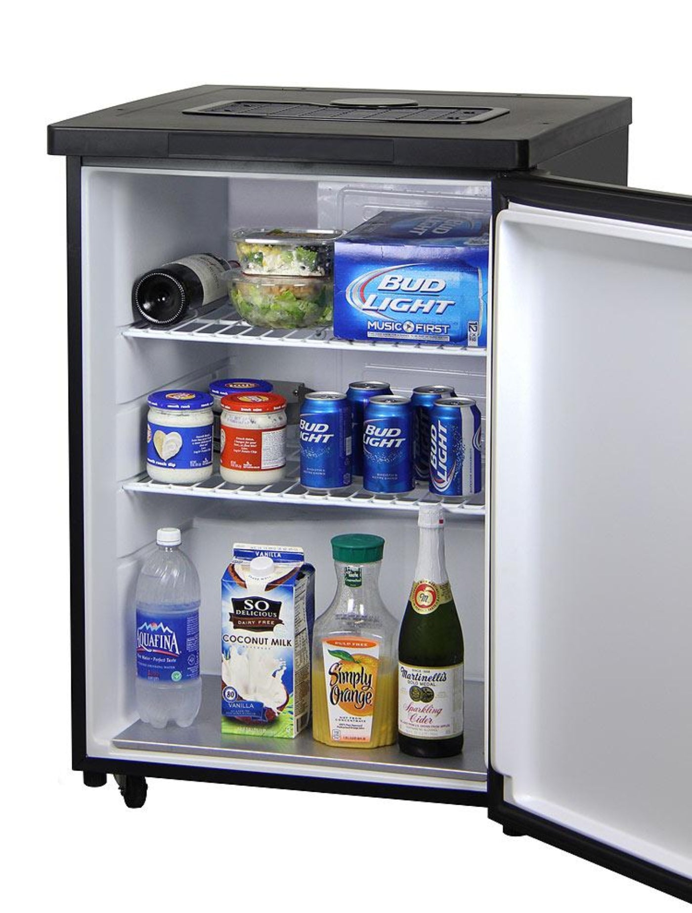 Kegco 24" Wide Black Kegerator - Cabinet Only - MDK-209B-01