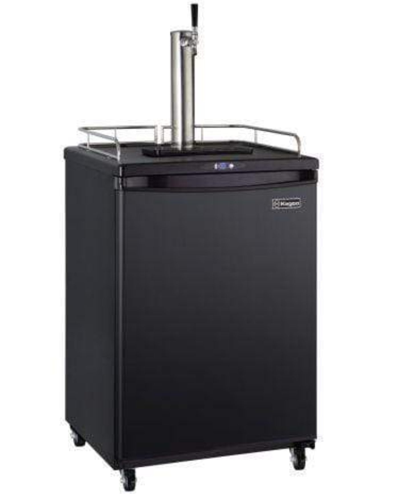 Kegco 24" Wide Cold Brew Coffee Tap Black Commercial/Residential Kegerator - ICZ163B-1NK