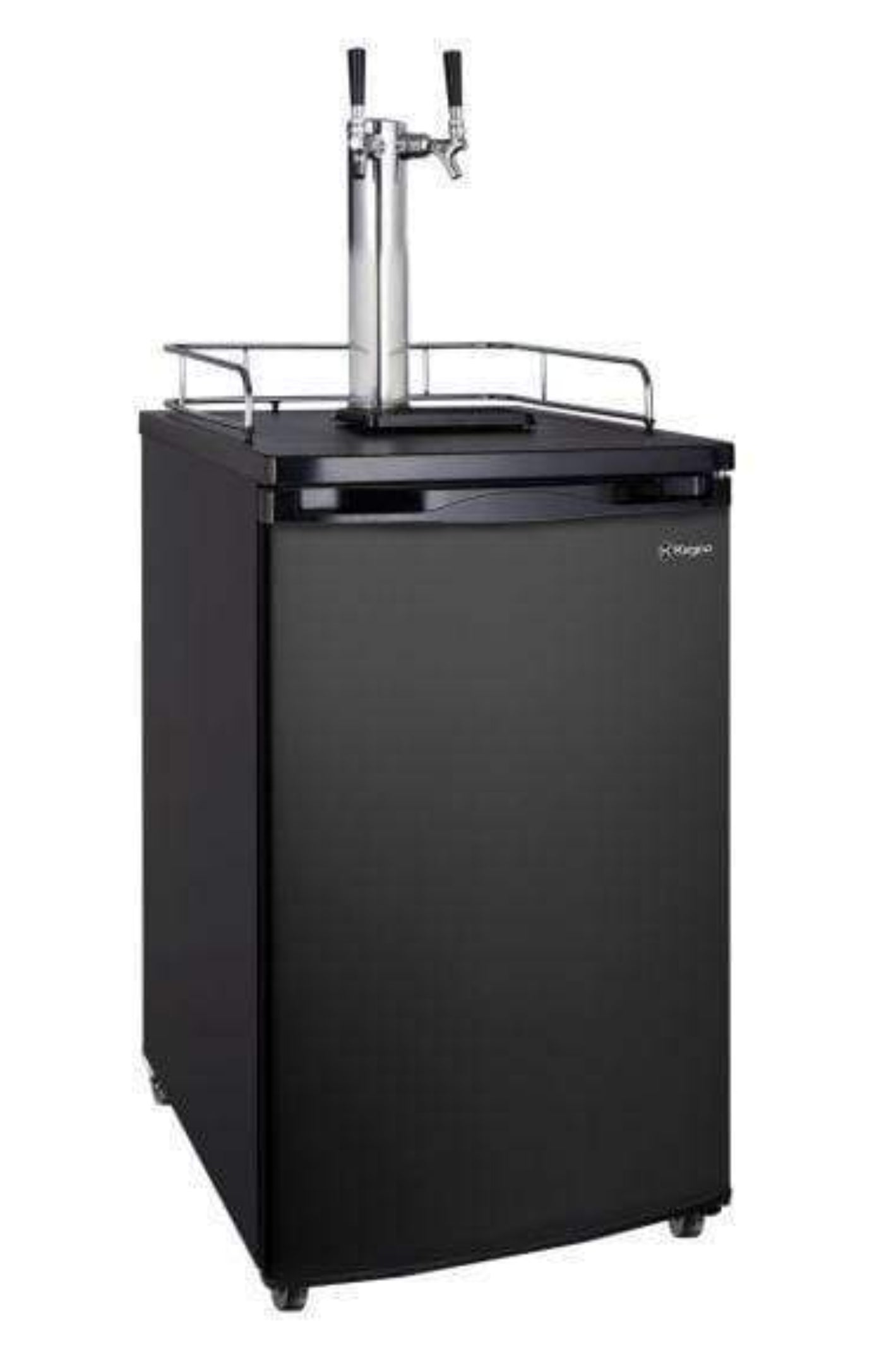 Kegco 20" Wide Cold Brew Coffee Single Tap Black Kegerartor - ICK19B-1NK