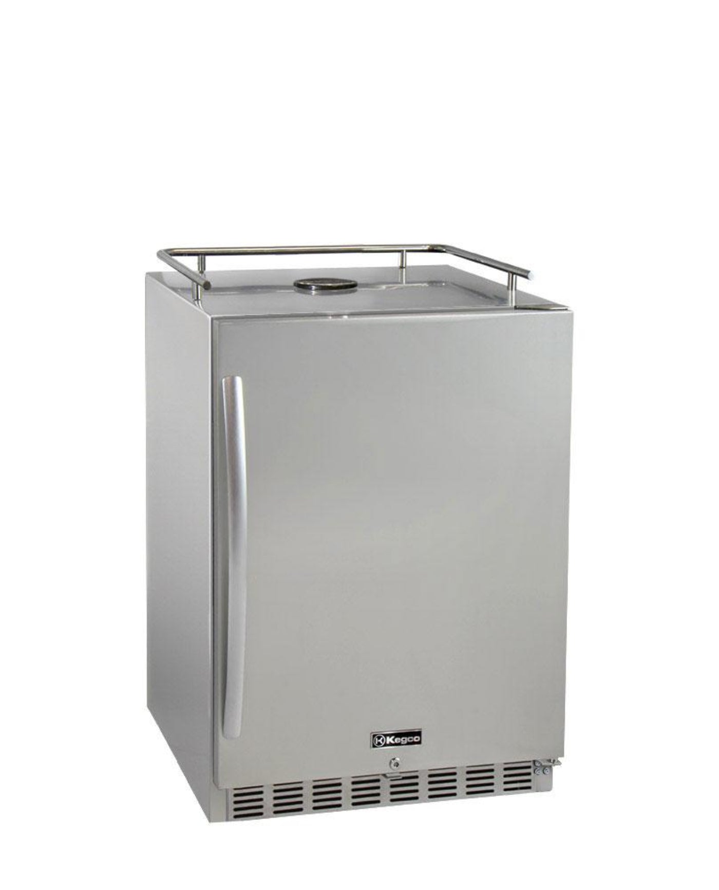 Kegco 24" Wide All Stainless Steel Commercial Built-In Kegerator - Cabinet Only - HK-38-SS