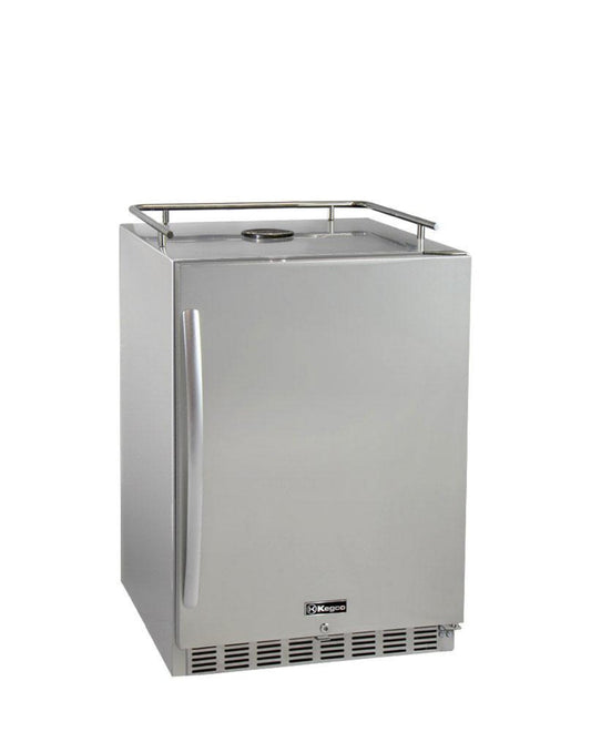 Kegco 24" Wide All Stainless Steel Commercial Built-In Kegerator - Cabinet Only - HK-38-SS