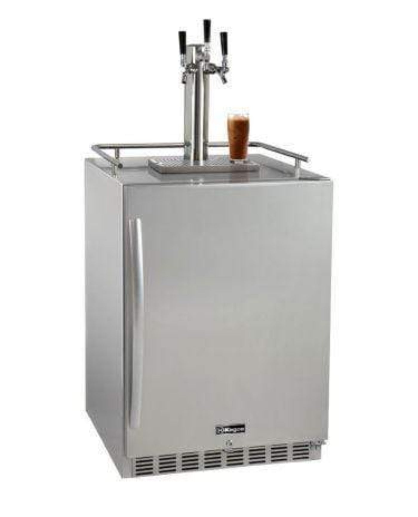 24" Wide Cold Brew Coffee Tap All Stainless Steel Outdoor Built-In Right Hinge Kegerator - ICHK38SSU-1