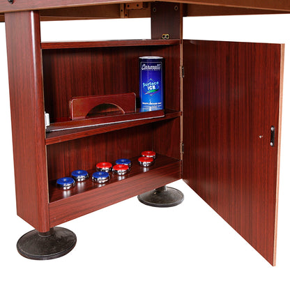 Hathaway Challenger 9ft Shuffleboard Table Dark Cherry - BG1210