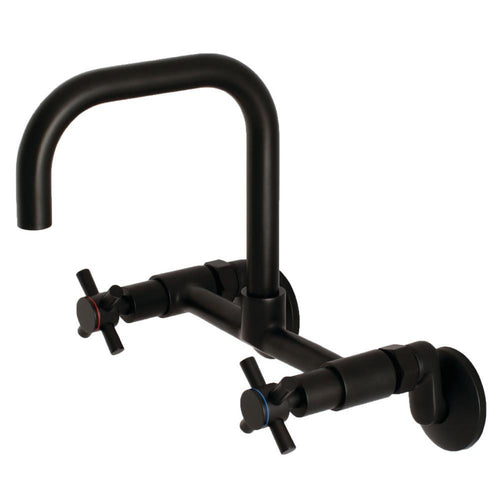 Kingston Brass Concord Two-Handle Wall-Mount Kitchen Faucet - KS413