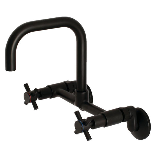 Kingston Brass Concord Two-Handle Wall-Mount Kitchen Faucet - KS413