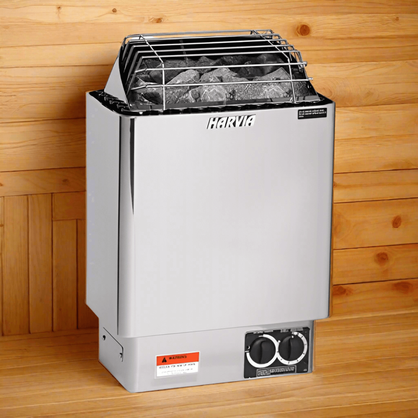 Harvia 8kW Electric Sauna Heater with Built-in Controls - JH80B2401