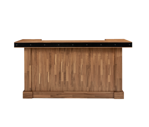 American Heritage Knoxville Home Bar Acacia - KNOXBAR-AC