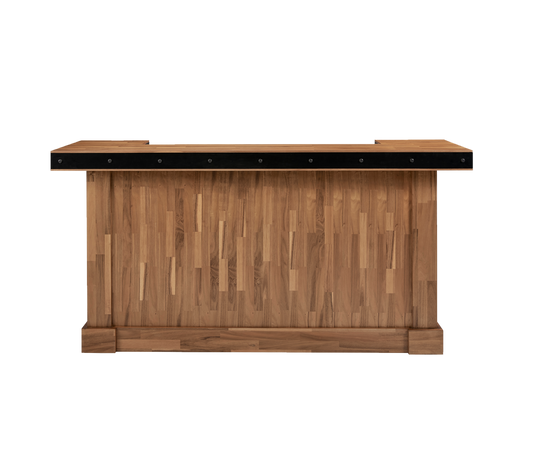 American Heritage Knoxville Home Bar Acacia - KNOXBAR-AC