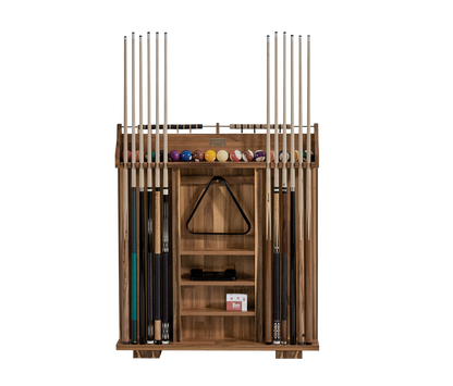 American Heritage Knoxville Freestanding Cue Rack Acacia - KNOXFLOORRACK-AC