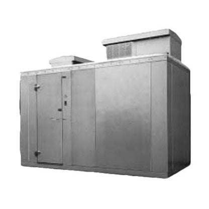 Nor-Lake ' Wide (Door Side) Outdoor Walk-In Cooler w/ Floor 7'7" H - NLKODB77812C