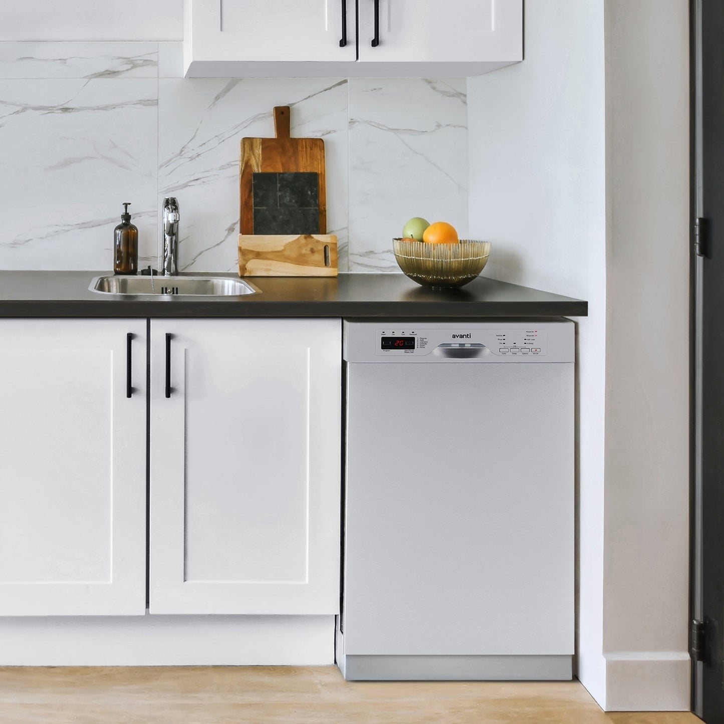 Avanti 18" Built In Dishwasher - DWF18V0W
