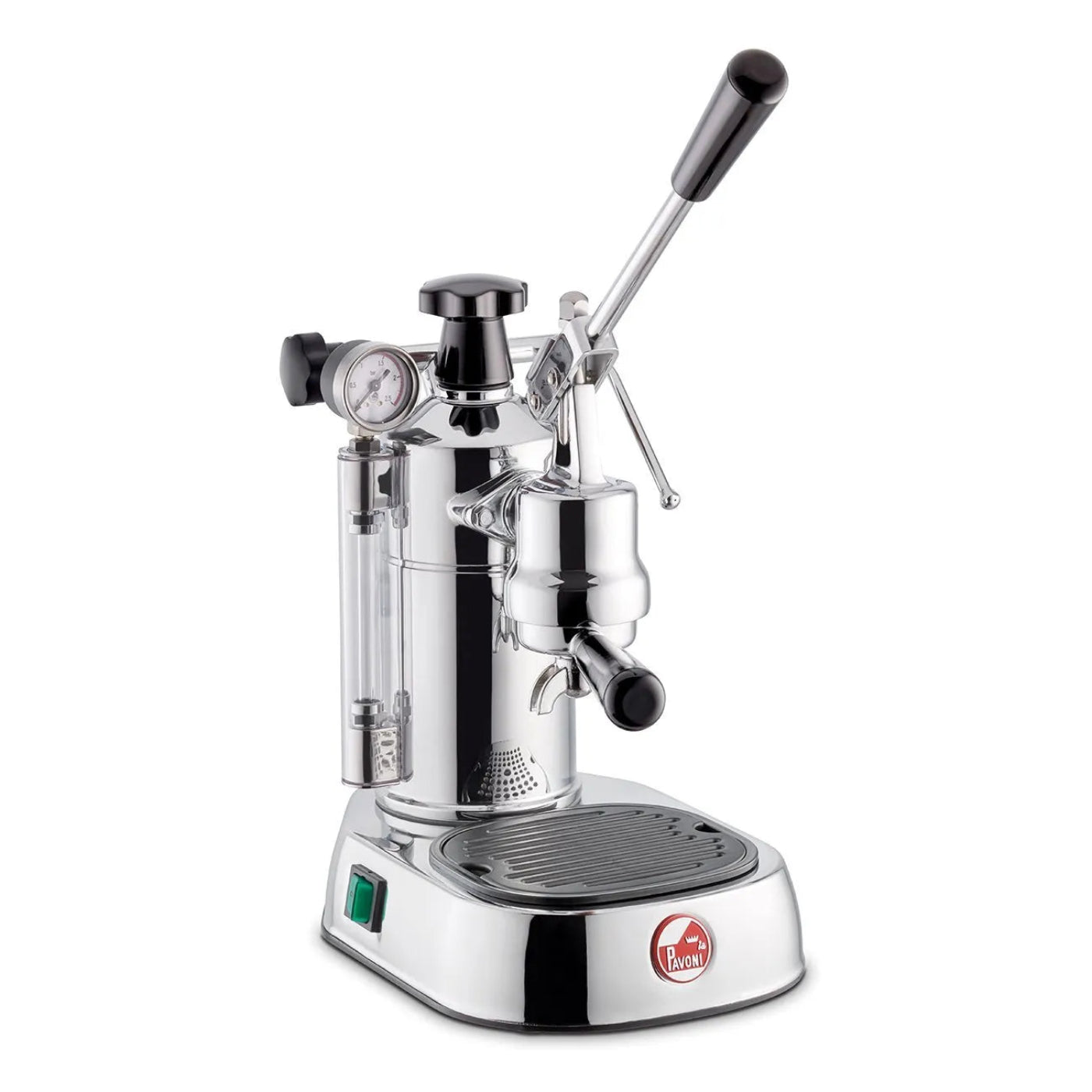 La Pavoni Professional Espresso and Cappuccino Machine in Chrome  - PC-16