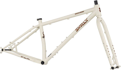 NEW Surly Karate Monkey Mountain Bike Frameset - 27.5/29", Steel, Snow Mold - 210000059445