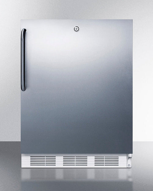 Accucold Summit - 24" Wide Built-In Refrigerator-Freezer, ADA Compliant  -  CT66LWBISSTBADA