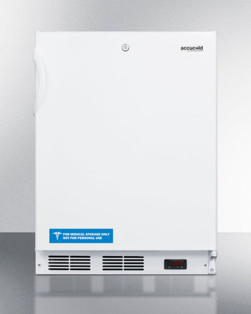 Accucold - 20" Wide Built-in Pharmacy All-refrigerator, ADA Compliant - ACR45LCALSTO
