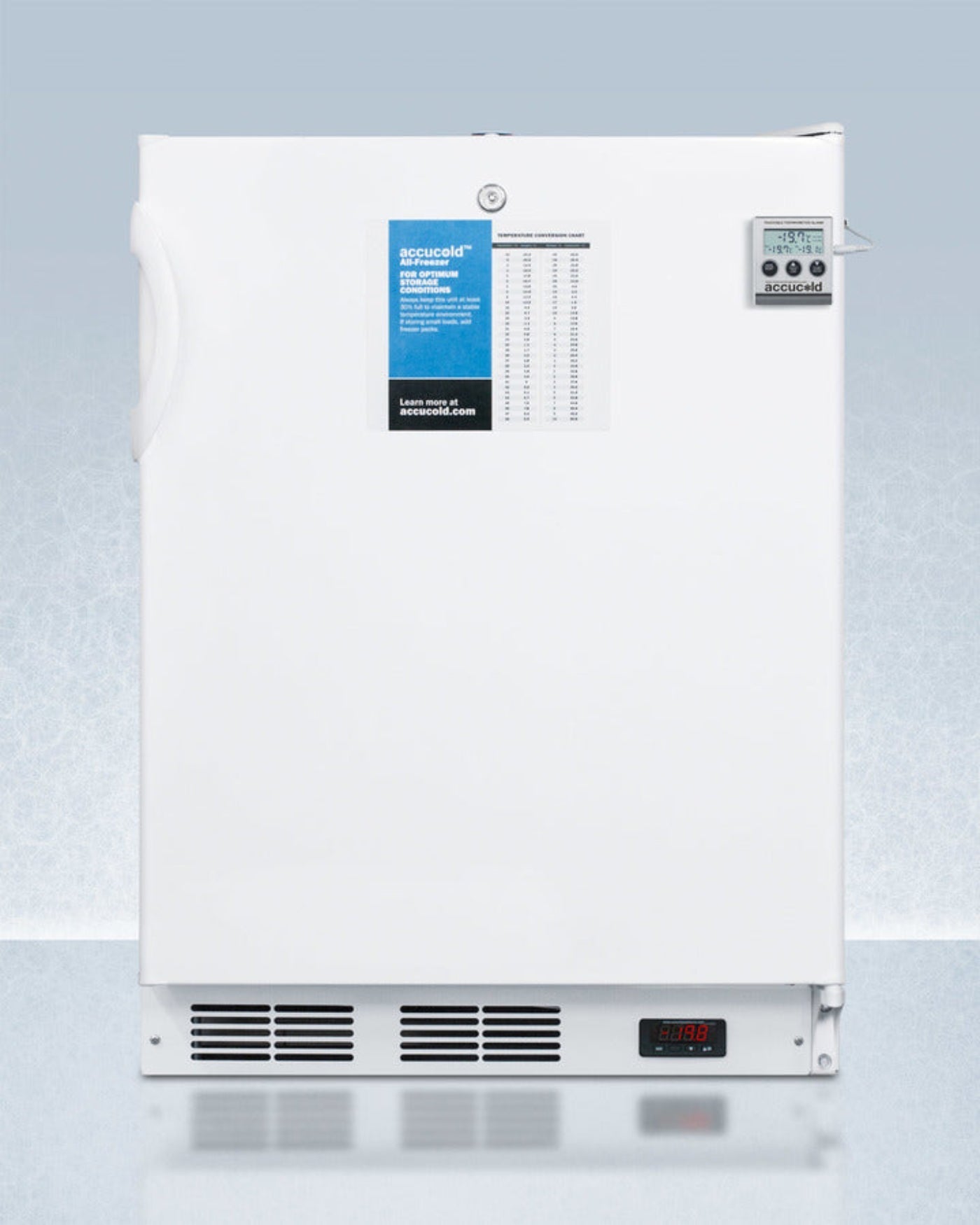Accucold - 24" Wide Built-In All-Freezer, ADA Compliant - VT65MLBIPLUS2ADA