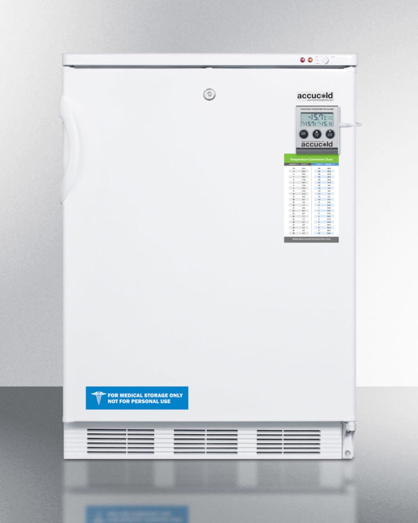 Accucold - 24" Wide Built-In All-Freezer - VT65MLBIMED