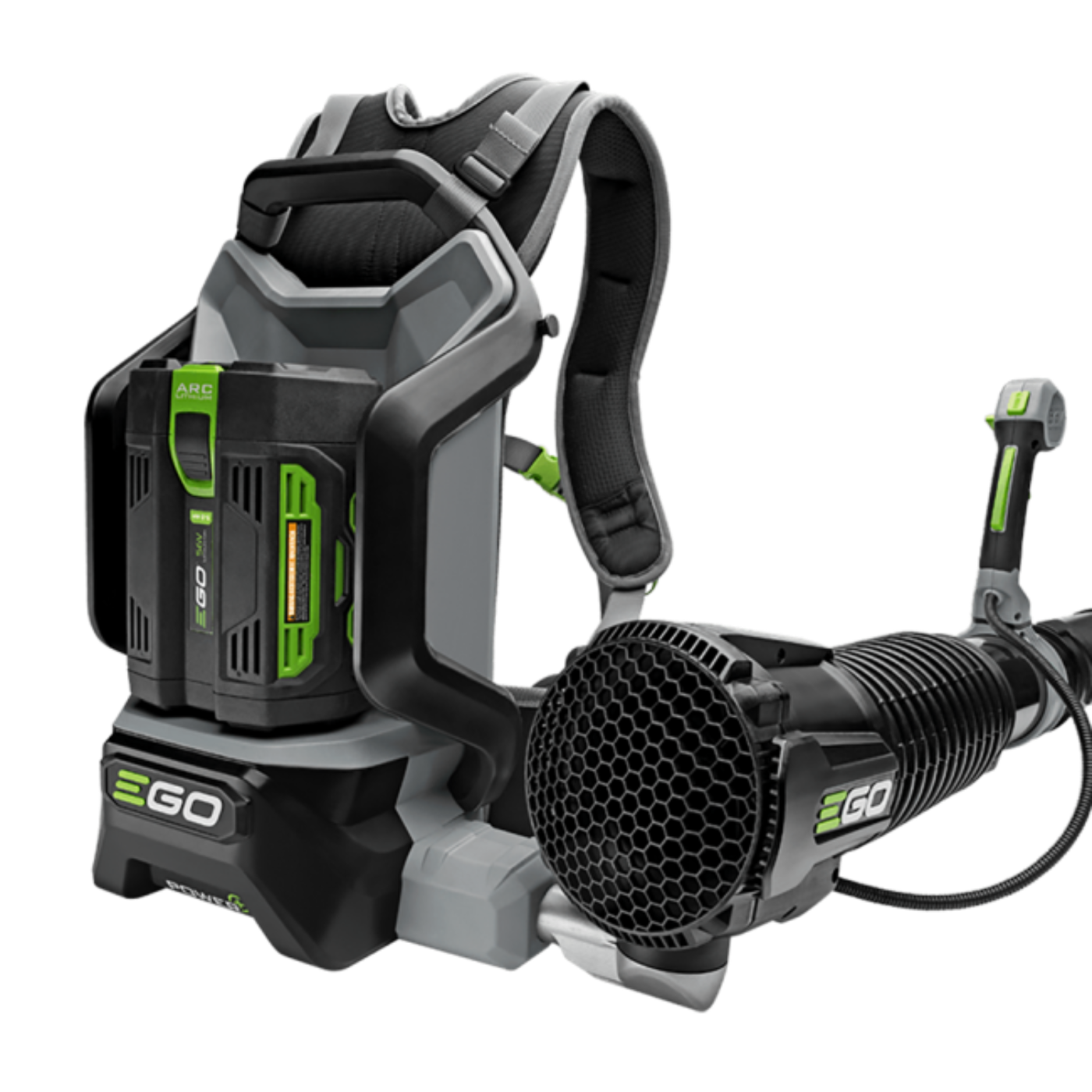 EGO Power+ 180 MPH, 600 CFM Variable-Speed 56-Volt Cordless Backpack Leaf Blower with 5.0Ah Battery and Standard Charger - LB6002