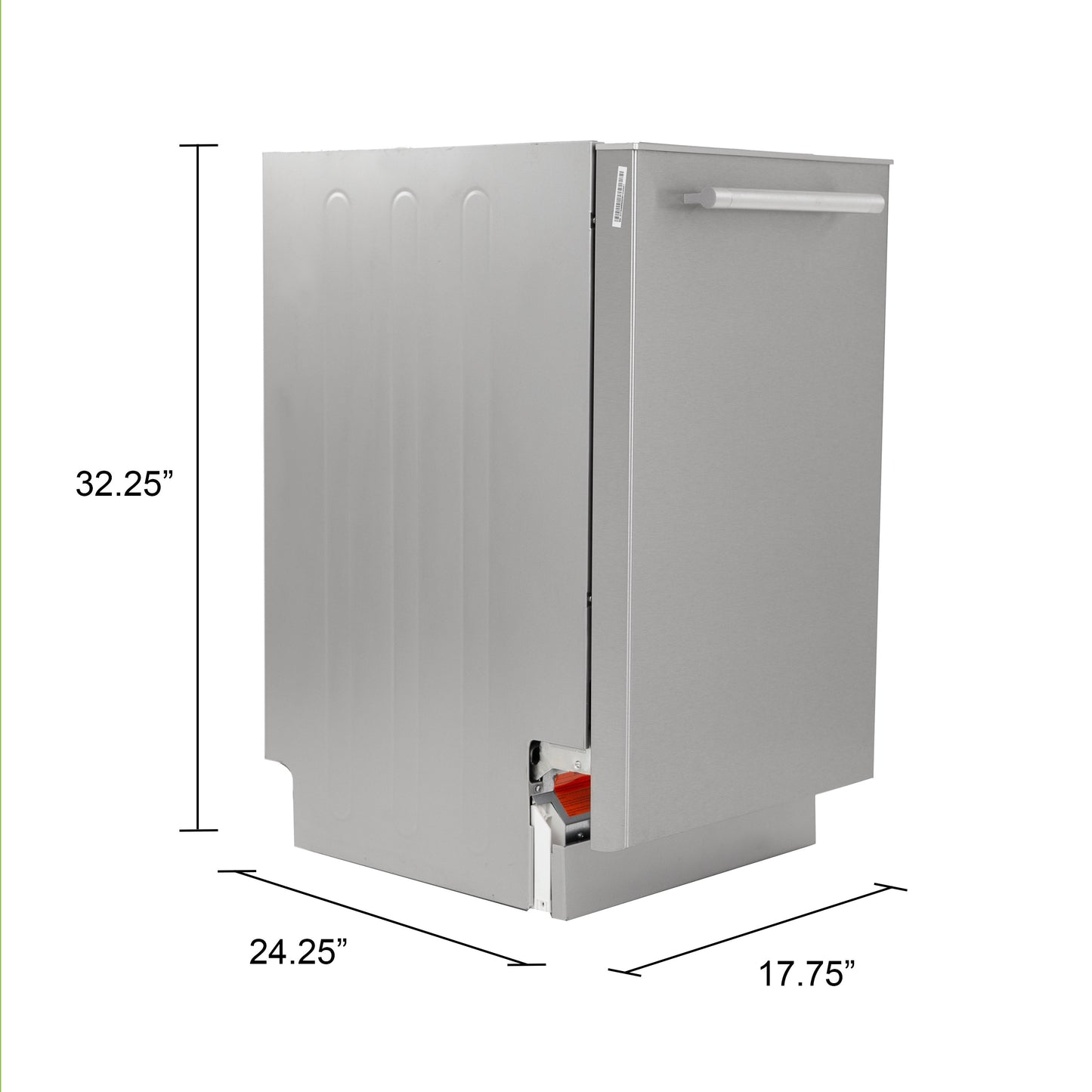 Avanti 18" Built In Dishwasher - DWT18V3S