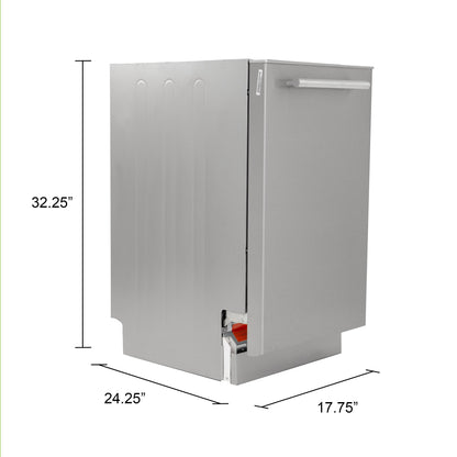 Avanti 18" Built In Dishwasher - DWT18V3S