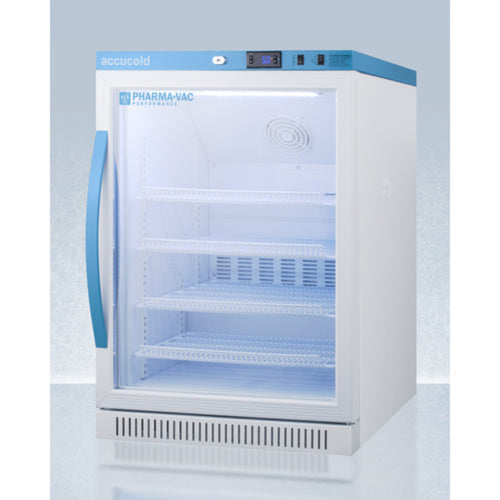 Accucold - 6 Cu.Ft. ADA Height Upright Controlled Room Temperature Cabinet - ARG6PV-CRT