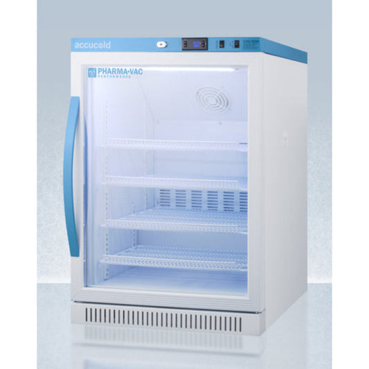 Accucold - 6 Cu.Ft. ADA Height Upright Controlled Room Temperature Cabinet - ARG6PV-CRT