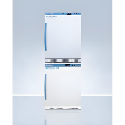 Accucold Summit - 24" Wide Performance Series All-Refrigerator/All-Freezer Combination  -  ARS6PV-AFZ5PVBIADASTACK