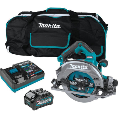 Makita (GSH02M1) 40V Max XGT️ 7-1/4 In. Circular Saw Kit with Guide Rail Compatibility - GSH02M1