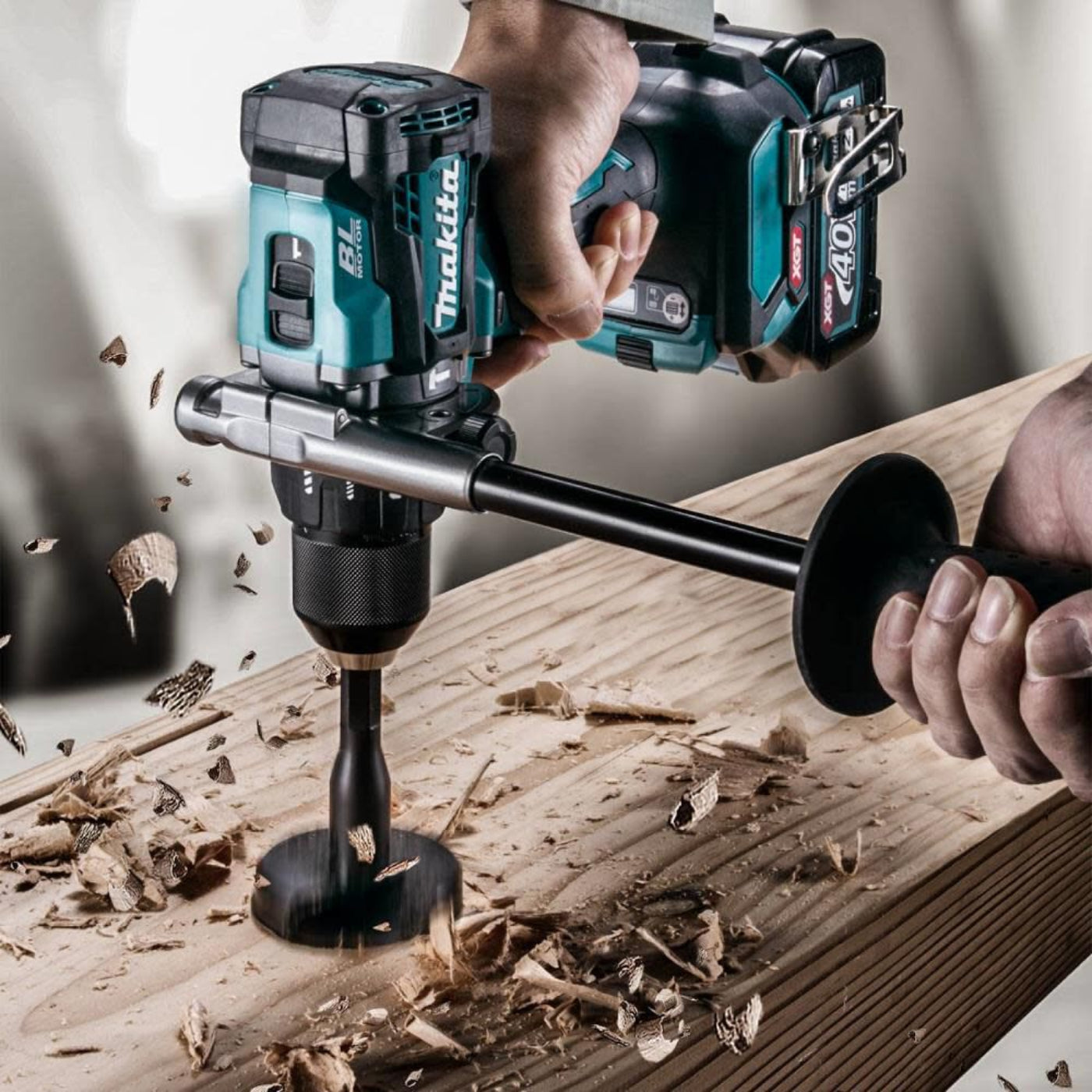 Makita (GPH01D) 40V max XGT Brushless Cordless 1/2" Hammer Driver-Drill Kit - GPH01D