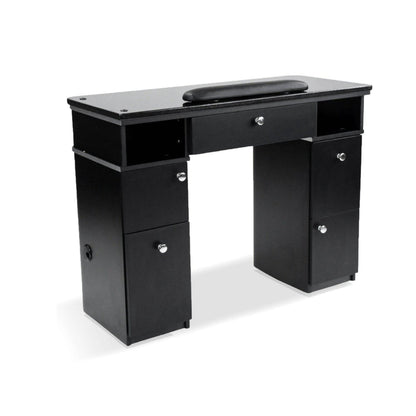 Mayakoba LOTUS II Shiatsulogic LX Pedicure Chair - AYC-SPA-LOTUS-2-LX-839WHTBLK-18VBLK
