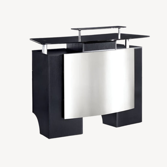Mayakoba GLASGLOW I Reception Desk - DPI-NRTBL-3313-BLK-KIT