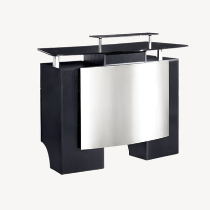 Mayakoba GLASGLOW I Reception Desk - DPI-NRTBL-3313-BLK-KIT