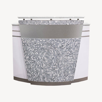 Mayakoba  NAPA Curve Reception Table - JAT-NRTBL-132-WTSL