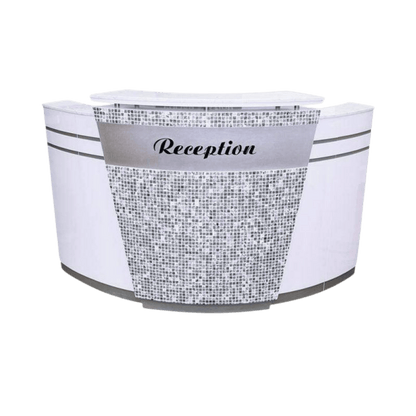 Mayakoba SONOMA Reception Desk With Mosaic Tile - DSP-MBS-NRTBL-SONOMA-CB1